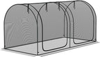 Outsunny 8' x 4' Crop Cage, Plant Protection Tent by Outsunny