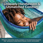 Sunnydaze Handwoven XXL Thick Cord Mayan Double Hammock - Image 2