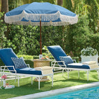AMMSUN 7ft Patio Umbrella with Fringe Outdoor Tassel Umbrella UPF50+ Premium - Image 5