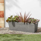 Arcadia Garden Products U65CT Plastic/Stone/Wood Composite Simplicity Window Box - Image 4