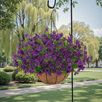 Artificial Faux Hanging Plants Flowers Basket - Image 5