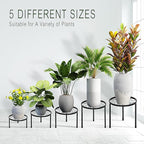 CADANI 5 Pack Metal Plant Stands - Image 2