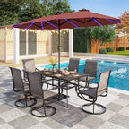 PHI VILLA 13ft Patio Umbrella - Image 7