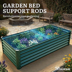 YITAHOME 6x3x1.5 ft Galvanized Raised Garden Bed Kit, Large Metal Planter Box - Image 6