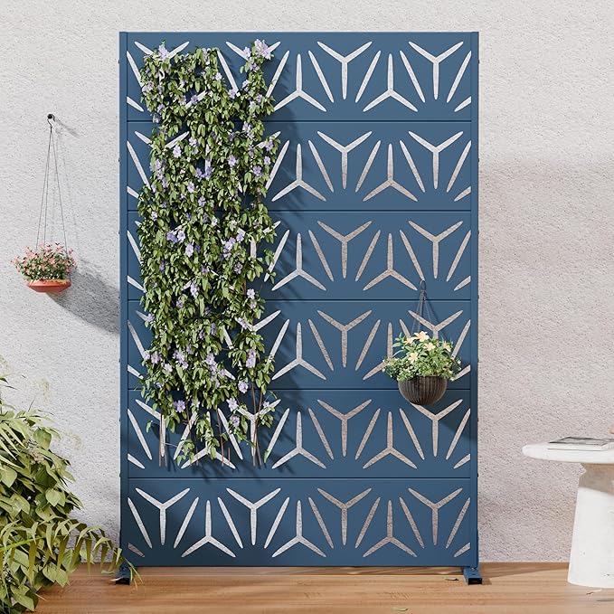 Casaphoria Metal Privacy Screen Outdoor by Casaphoria