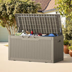 Greesum Outdoor Storage Box 100 Gallon Storage Bin - Image 3