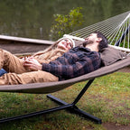 SUNCREAT 55 Inch Extra Large Double Hammock - Image 2