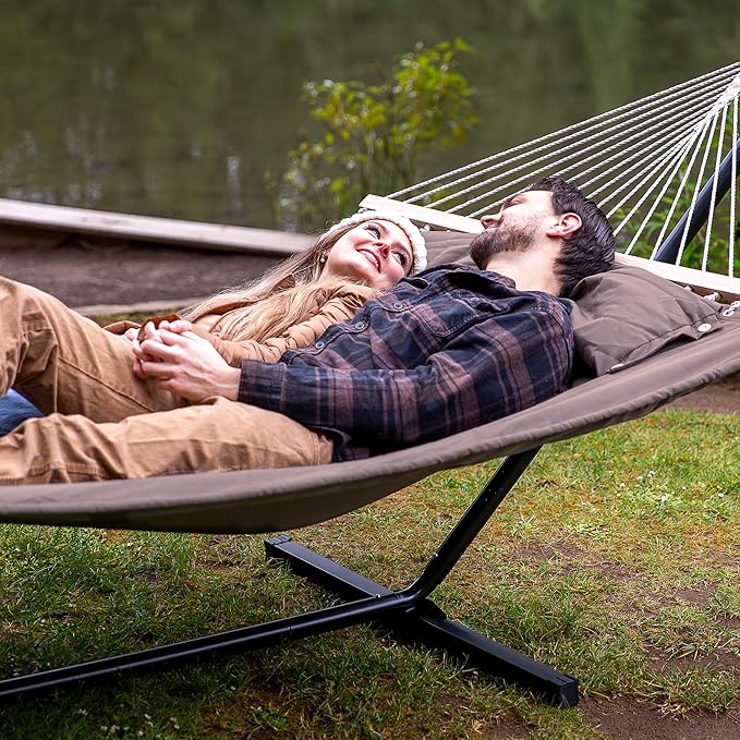 SUNCREAT 55 Inch Extra Large Double Hammock - Image 2