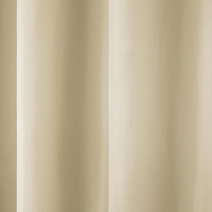 TOWN & COUNTRY BASICS Cabana Solid Heavyweight Indoor Outdoor Curtains - Image 5