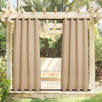 NICETOWN 2 Panels Outdoor Curtains - Image 2