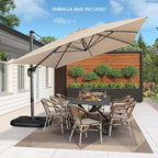 PURPLE LEAF 10' X 13' Patio Umbrella - Image 2