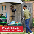 Rubbermaid Resin Outdoor Storage Shed - Image 5