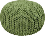 COTTON CRAFT Round Dori Pouf by COTTONCRAFT