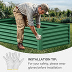 YITAHOME 72x36x18 in 2pcs Galvanized Raised Garden Bed Kit, Large Metal Planter - Image 4