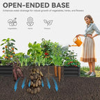 YITAHOME 144x48x12 in Galvanized Raised Garden Bed Kit, Large Metal Planter Box - Image 5