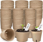 homenote Peat Pots, 3.15/4 Inch 120 Pcs Seed Starting Pots - Image 9