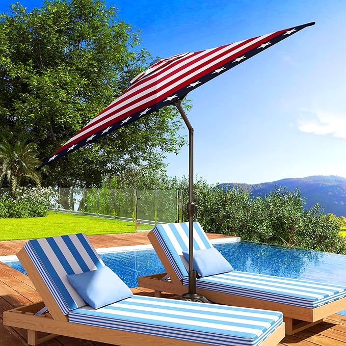 Abba Patio 9FT Lyon Outdoor Patio Umbrella Outdoor Table Umbrella - Image 4