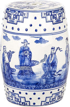 Safavieh Ocean Jewel Chinoiserie Ceramic Decorative Garden Stool - Image 3