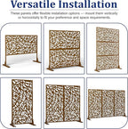 Outdoor Privacy Screen, Freestanding Privacy Fence Panels - Image 5