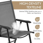 Yaheetech Patio Dining Chairs Set of 2 - Image 7