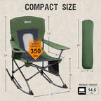 Portal Outdoor Rocking Chair Camping Folding Portable Rocker - Image 3