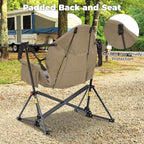 Ainfox Hammock Camping Chair, Foldable Portable Rocking Chairs - Image 7