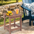 LZRS Adirondack Square Outdoor Side Table - Image 6