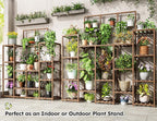 EnHomee Plant Stand Indoor Wood Plant Stand Outdoor Tiered Plant Shelf - Image 4