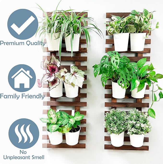 ShopLaLa Large Hanging Wall Planters - Image 9