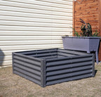 A ANLEOLIFE Set of 6, 18 Inch Tall Quartz Grey Raised Garden Beds Kit, - Image 7