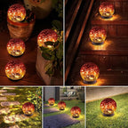 Solar Globe Lights Outdoor Waterproof-Solar Balls-Solar Garden Lights-Orbs - Image 7