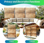 FENCY Outdoor Privacy Screen, Freestanding Decorative - Image 4