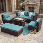 NICESOUL 7 Piece Patio Furniture Set - Image 2