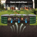 Raised Garden Bed Kit, Large Metal Raised Beds - Image 4