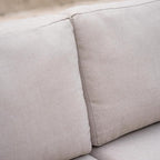 Acanva Modern All-Weather Aluminum Outdoor Patio Sofa - Image 10
