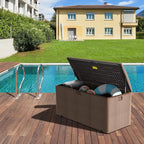 TARKARI Premium Pro Edition 180 Gallon Lockable Resin Deck Box, Waterproof & - Image 4
