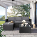 3-Piece Outdoor Patio Sectional Sofa Set by SUNLEI