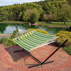 Sunnydaze Quilted Outdoor Hammock - Image 9
