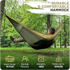 Camping Hammock Lightweight, Portable Hammocks Parachute Hammock - Image 6