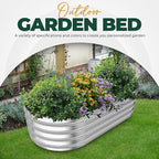 Utopia Home Galvanized Raised Garden Bed, 4 by 2 feet Lightweight Planter Boxes - Image 7