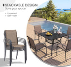 VICLLAX 3 Pieces Patio Dining Set - Image 2