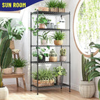 Storage Shelves Adjustable Metal Shelving Unit 5 Tier Wire Shelving, 1010LBS - Image 2