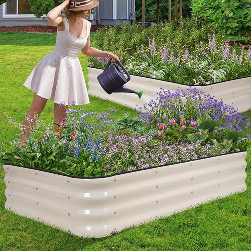 1MORE Raised Garden Bed -5X3X1 Galvanized Planter Box - Image 2