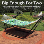 Sunnydaze Quilted Outdoor Hammock - Image 6