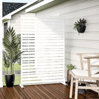 Casaphoria 72" H x 47" W Metal Privacy Screen, Outdoor Freestanding Decorative - Image 3