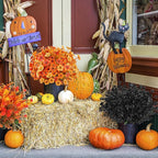 AGIRL 16 Bundles Artificial Fall Flowers Outdoor Indoor Decoration, No Fade - Image 4