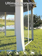 Garvee Pop Up Gazebo Screen Tent, Hexagonal Instant Gazebo Tent - Image 6