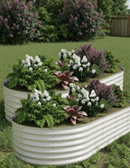 GarveeLife 2 Pcs Raised Garden Beds Outdoor 8x4x1.5 ft - Image 8