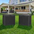 Outdoor Storage Box, Resin Deck Boxes Indoor and outdoor, Waterproof Storage - Image 7