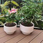 13 Inch Ceramic Plant Pots, Planter Pot - Image 6
